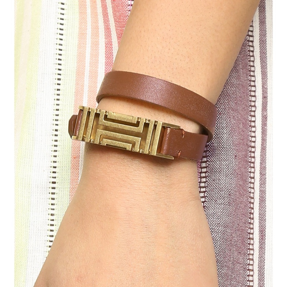 Tory Burch Fitbit Double Wrap Bracelet - used